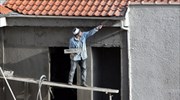 «Βουτιά» 60,4% στις οικοδομικές άδειες