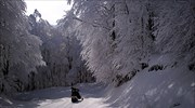 Χειμωνιάτικο σκηνικό στη Βόρεια Ελλάδα