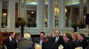 Αλ. Τσίπρας: Πρόγευμα εργασίας με τους πρέσβεις των χωρών της Ε.Ε.