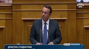 Χρ. Σταϊκούρας: Αναγκαίο το πολυνομοσχέδιο