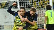 Σούπερ Λίγκα: «Επαγγελματική» νίκη του Αστέρα, 2-0 τα Γιάννενα