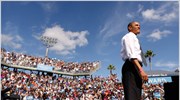 Reuters/Ipsos: Οριακό προβάδισμα Ομπάμα έναντι Ρόμνεϊ