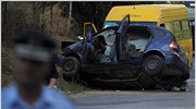 Ένα παιδί νεκρό από σύγκρουση ΙΧ με σχολικό λεωφορείο
