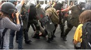Περιορισμένης έκτασης επεισόδια στο Σύνταγμα