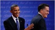 CNN: Νίκη Ρόμνεϊ έναντι Ομπάμα στην πρώτη τηλεμαχία