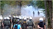 Επεισόδια στη Χαλκιδική για τα μεταλλεία χρυσού