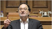 ΝΔ: «Ντροπή» οι δηλώσεις Π. Λαφαζάνη περί χρεοκοπίας