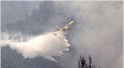 Συνεχίζεται η μάχη με τις φλόγες στο Αγιον Όρος