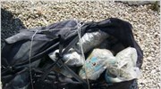 Σάκος με 59 κιλά κάνναβης σε παραλία της Πρέβεζας