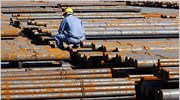 Πτώση 15,6% των νέων παραγγελιών στη βιομηχανία