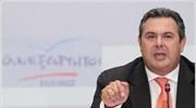 Π. Καμμένος: Ισχύει ό,τι είπαμε προεκλογικά