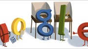Doodle της Google για τις ελληνικές εκλογές