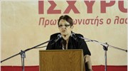 Αλ.Παπαρήγα: Πλαστός ο διαχωρισμός αντιμνημονιακών-μνημονιακών