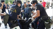 Προσαγωγές ακτιβιστών στο Σύνταγμα