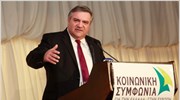 Χ. Καστανίδης: Την Κυριακή θα κριθεί το μέλλον της πατρίδας