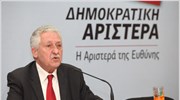 Ανατροπή του διεφθαρμένου πολιτικού συστήματος ζητεί ο Φ. Κουβέλης