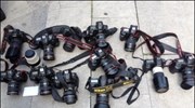 Διαμαρτυρία φωτορεπόρτερ για την επίθεση στον πρόεδρο της ΕΦΕ