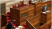 Βουλή: Ενταση στη συζήτηση για τη νέα δανειακή σύμβαση