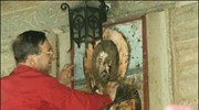Φθορές στον ναό του Αγίου Δημητρίου Λουμπαρδιάρη