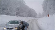 Χιόνια στη Βόρεια Ελλάδα