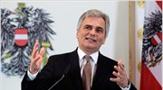 Δεν αποκλείει τρίτο πακέτο βοήθειας ο Αυστριακός καγκελάριος