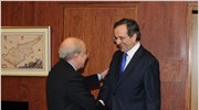 Συγκρατημένα αισιόδοξος για το Eurogroup ο Αντ. Σαμαράς
