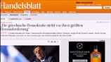 Handelsblatt: Πολιτικός της Χρονιάς ο Αντώνης Σαμαράς