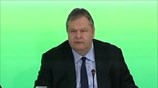 ΠΑΣΟΚ: Συνέντευξη Τύπου Ευ. Βενιζέλου
