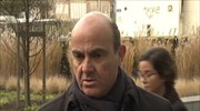 Ο Λ. ντε Γκίντος στη σύνοδο του Eurogroup