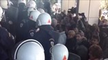 Επέμβαση ΜΑΤ σε κινητοποίηση της ΠΟΕ-ΟΤΑ στο Μαρούσι