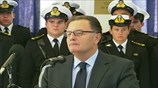 Ο Π. Παναγιωτόπουλος στον εορτασμό του Προστάτη του Πολεμικού Ναυτικού Αγίου Νικολάου