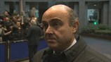 Ο Λ. ντε Γκίντος στη σύνοδο του ECOFIN
