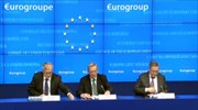 Eurogroup: Συνέντευξη Γιούνκερ - Ρεν - Ρέγκλινγκ