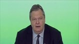 Ομιλία Ευ. Βενιζέλου στην ΚΟ του ΠΑΣΟΚ