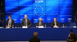 ECOFIN: Συνέντευξη Τύπου B. Σιαρλή - Μ. Μπαρνιέ