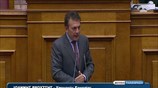 Βουλή: Ομιλία Γ. Βρούτση στη συζήτηση για τον Προϋπολογισμό