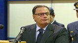 O Π. Παναγιωτόπουλος στη γιορτή της Πολεμικής Αεροπορίας