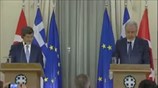 Δηλώσεις Δ. Αβραμόπουλου - Α. Νταβούτογλου