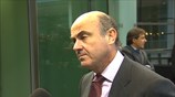O Λ. ντε Γκίντος στη Σύνοδο του ECOFIN