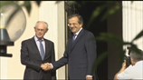 Συνάντηση Αντώνη Σαμαρά - Χέρμαν Βαν Ρόμπεϊ