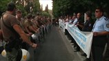 Reuters: Διαδήλωση αστυνομικών στην Αθήνα