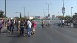 Συγκέντρωση εργαζομένων στα Ναυπηγεία Σκαραμαγκά