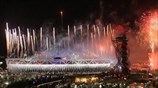 Με πυροτεχνήματα η λήξη των Ολυμπιακών Αγώνων