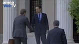 Η συνάντηση του Πρωθυπουργού με τη τρόικα