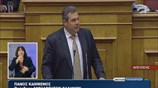 Δευτερολογία Π. Καμμένου στη συζήτηση επί των προγραμματικών δηλώσεων