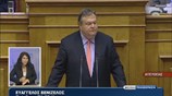 Ομιλία Ευ. Βενιζέλου στη συζήτηση επί των προγραμματικών δηλώσεων