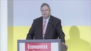 ΠΑΣΟΚ: Ομιλία Ευ. Βενιζέλου στο συνέδριο του Economist
