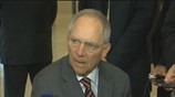 Ο Β. Σόιμπλε στη σύνοδο του ECOFIN