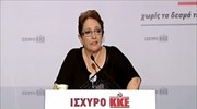 Α. Παπαρήγα: Ο λαός να οδηγήσει στο εκλογικό περιθώριο τη Χρυσή Αυγή