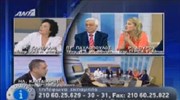 Ο Ηλ. Κασιδιάρης χτύπησε τη Λ. Κανέλλη σε τηλεοπτική εκπομπή